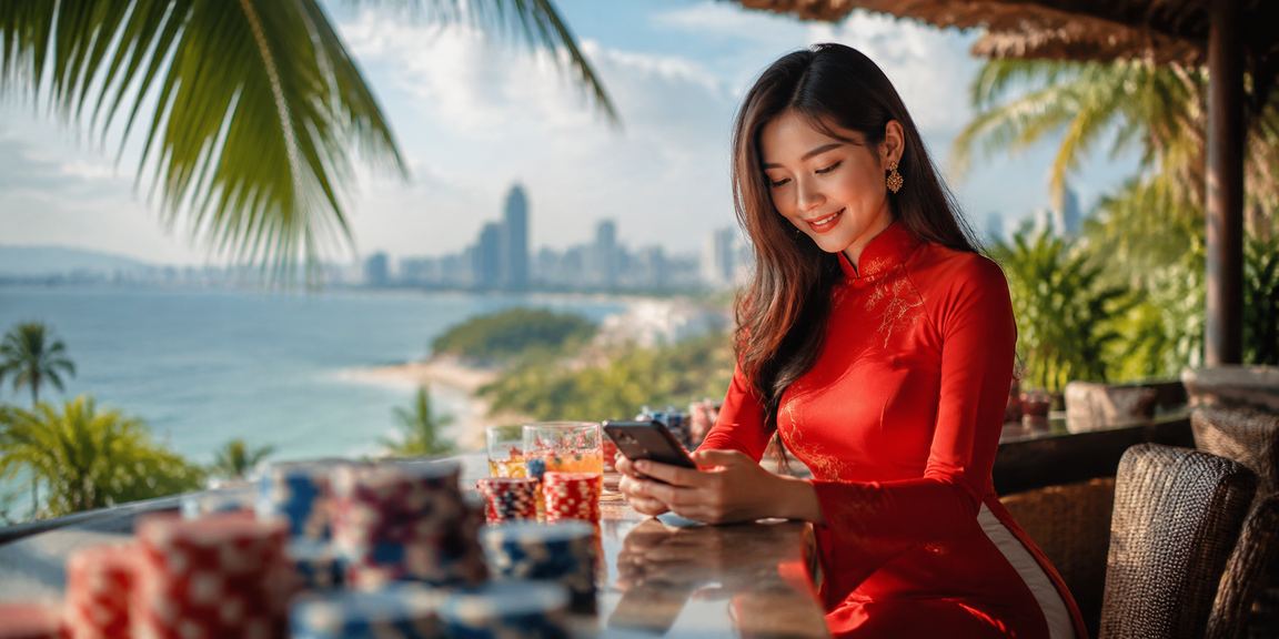 Một góc casino sôi động tại Việt Nam